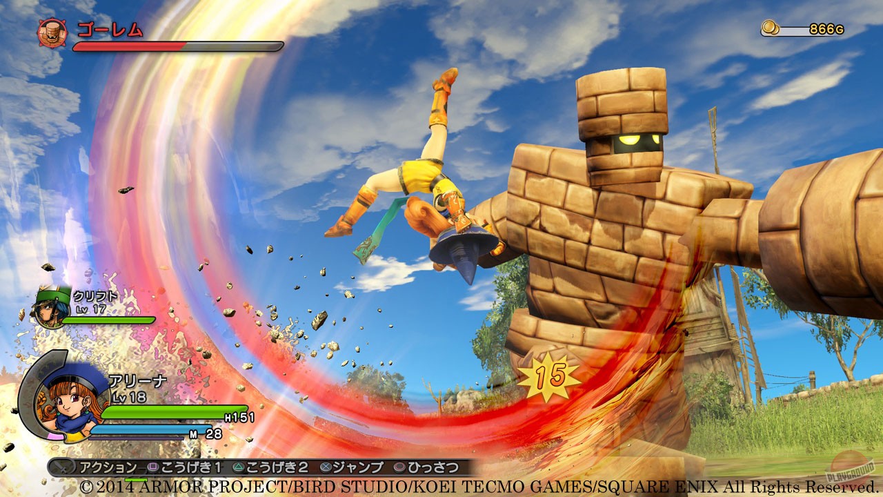 Скриншот из игры Dragon Quest Heroes - 123