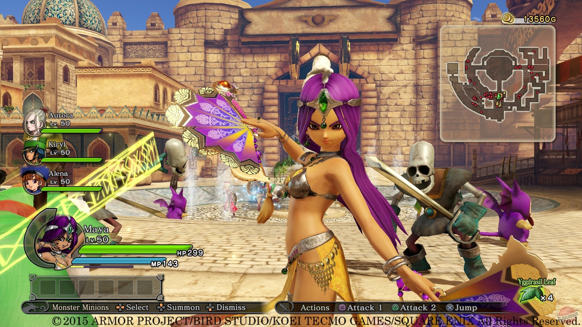 Скриншот из игры Dragon Quest Heroes - 194