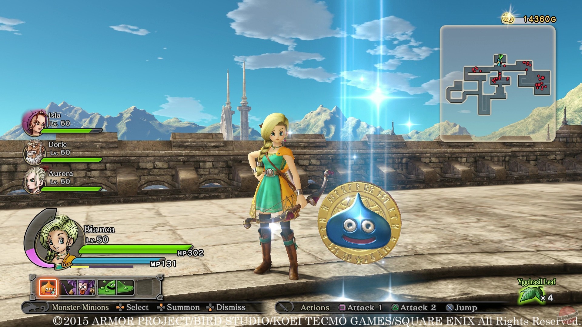 Скриншот из игры Dragon Quest Heroes - 95