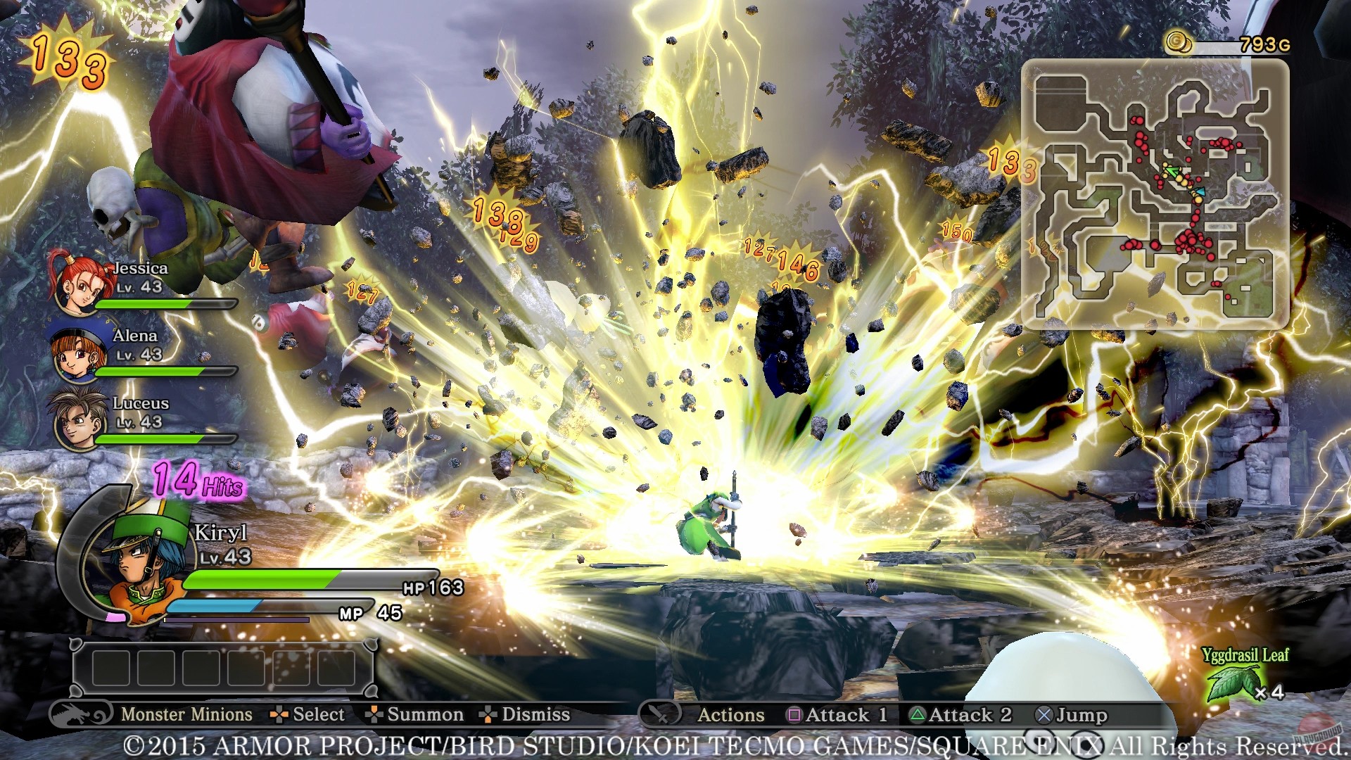 Скриншот из игры Dragon Quest Heroes - 87