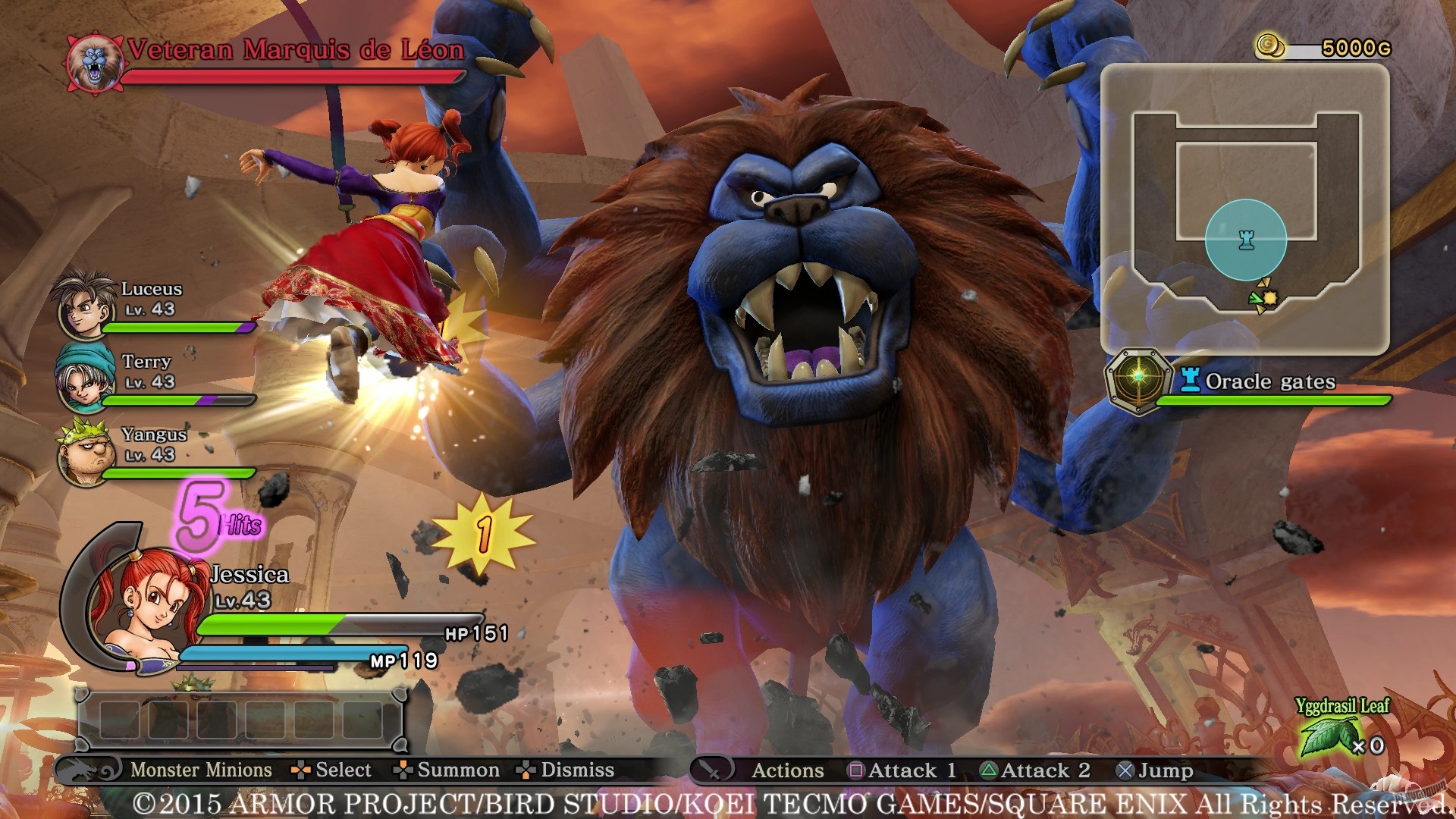 Скриншот из игры Dragon Quest Heroes - 156