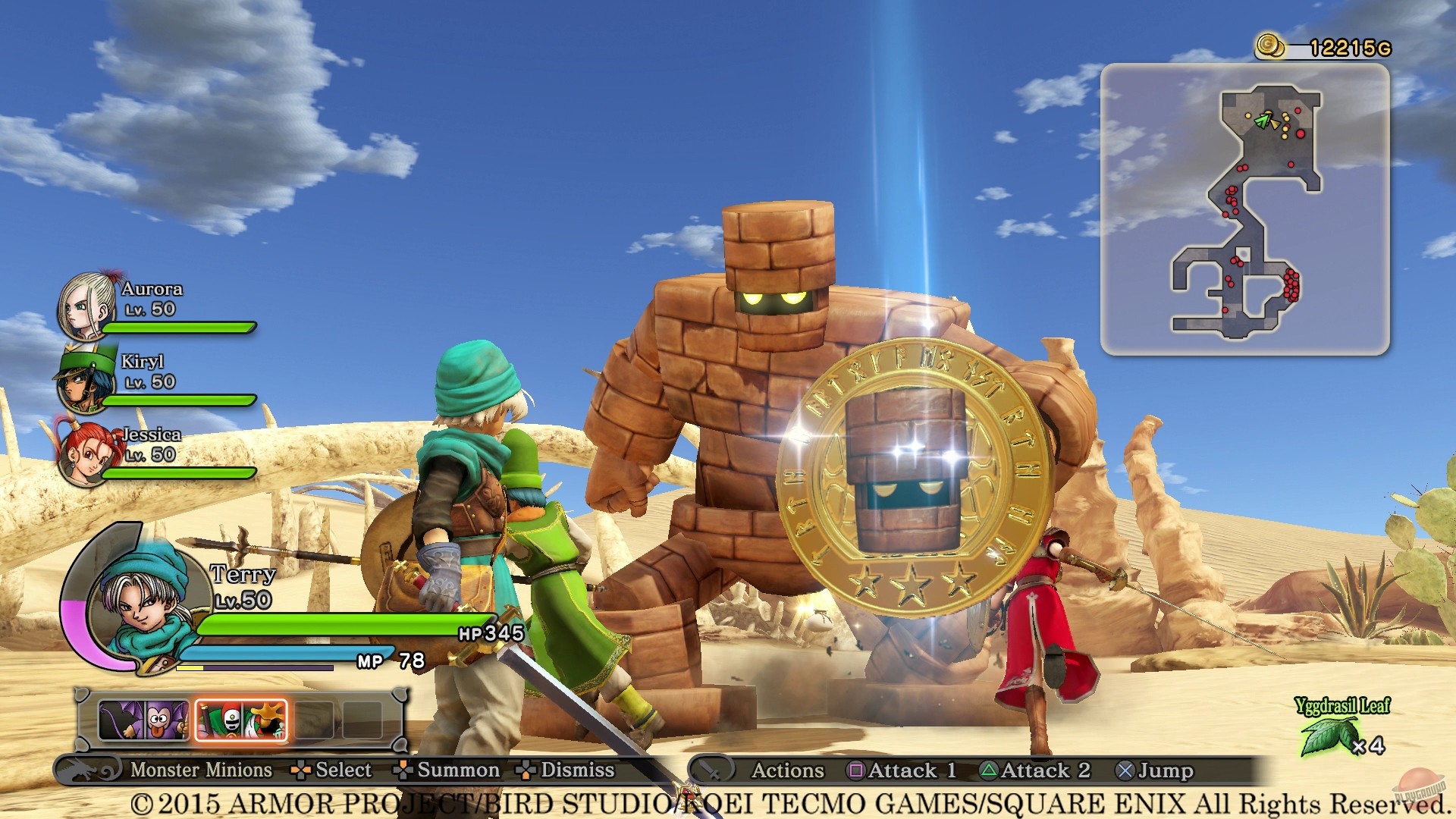Скриншот из игры Dragon Quest Heroes - 198