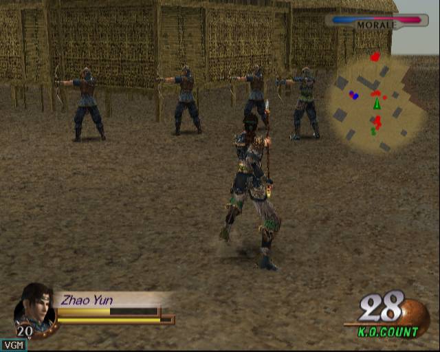 Скриншот из игры Dynasty Warriors 3 - 5