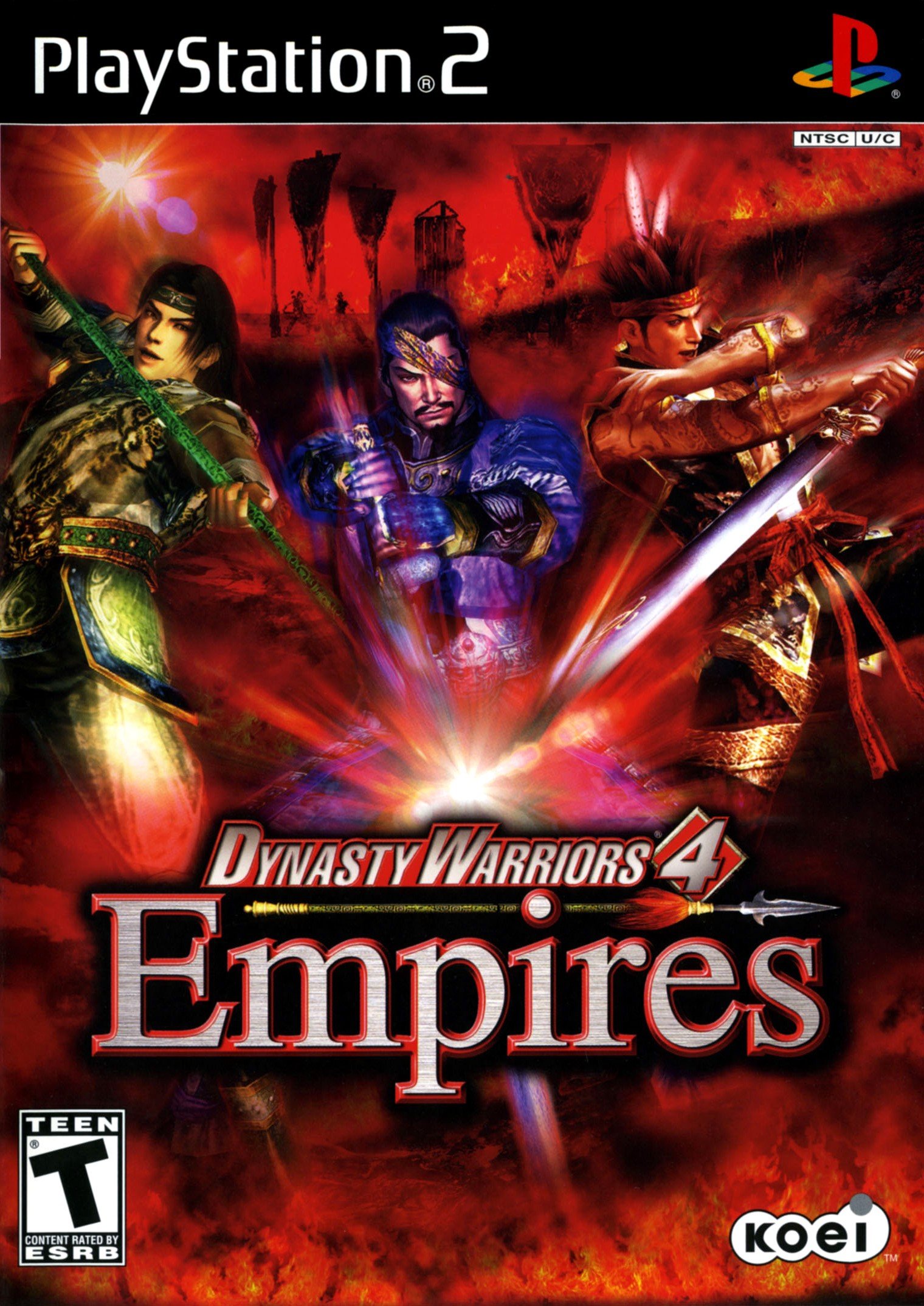 Обложка игры Dynasty Warriors 4: Empires