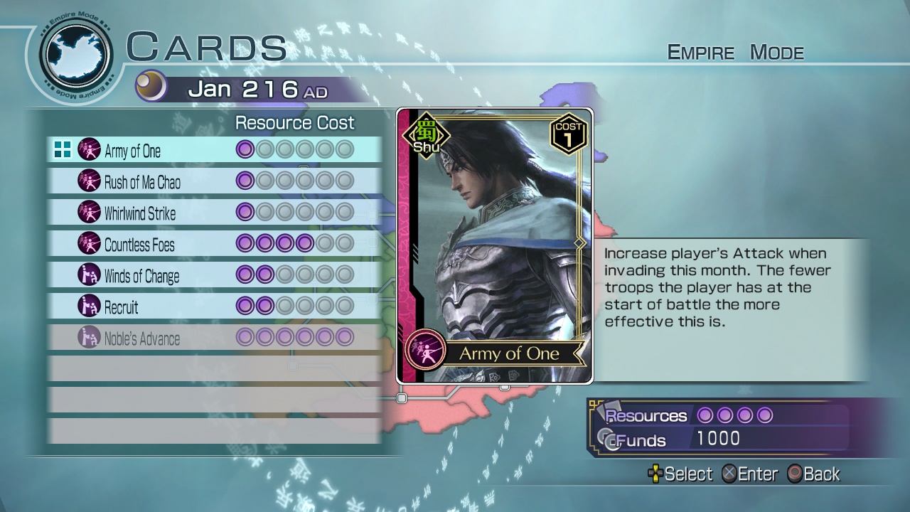 Скриншот из игры Dynasty Warriors 6: Empires - 94