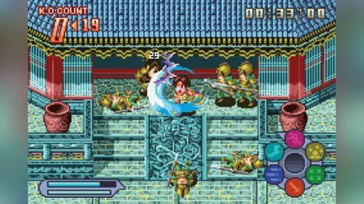 Скриншот из игры Dynasty Warriors Advance - 2
