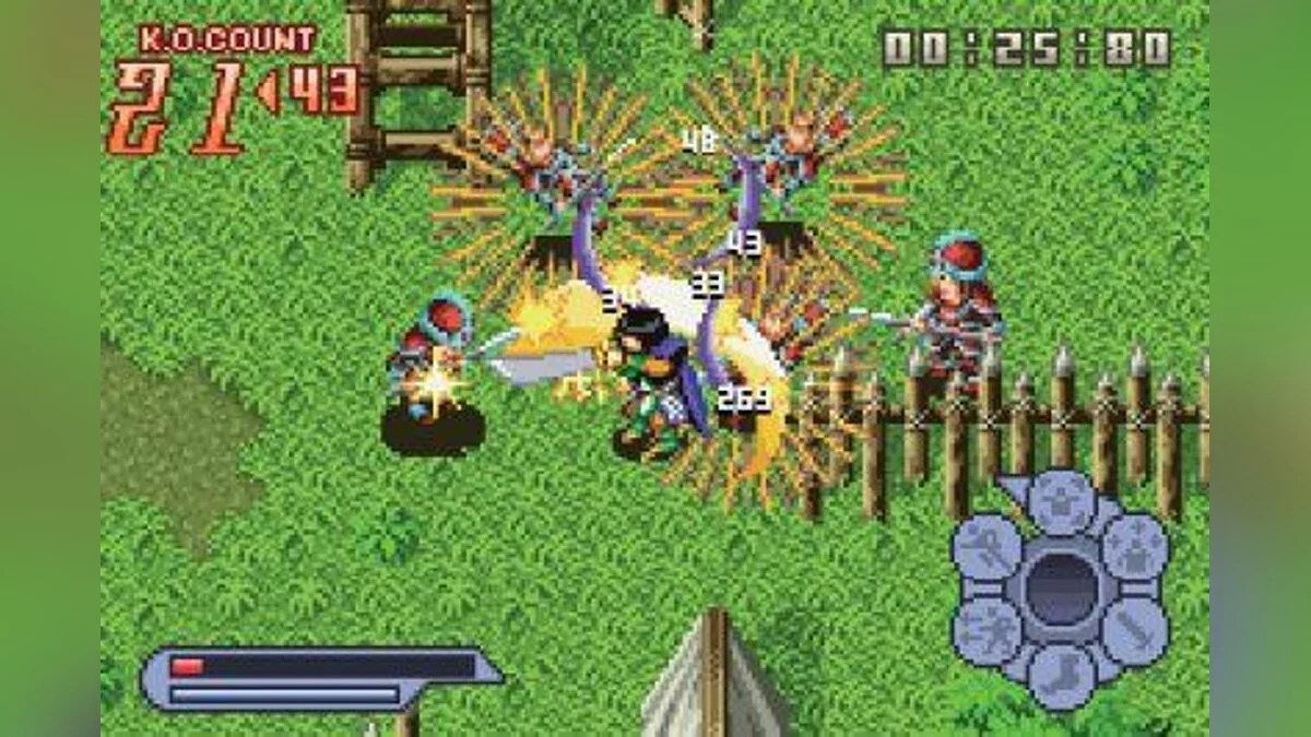 Скриншот из игры Dynasty Warriors Advance - 1