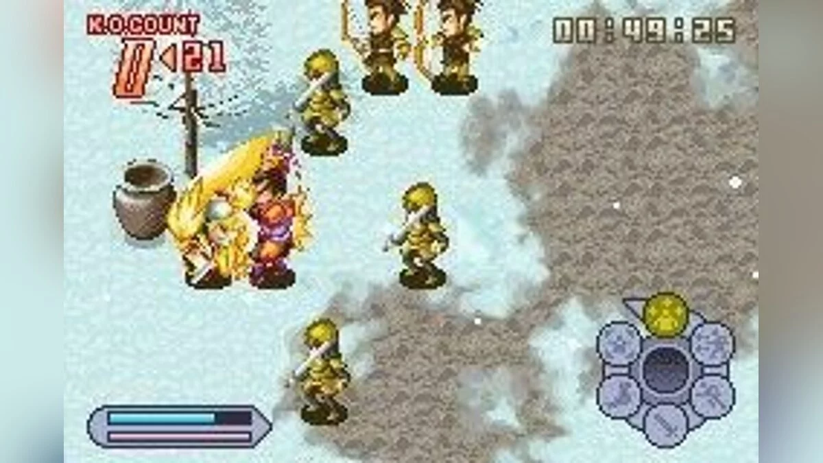Скриншот из игры Dynasty Warriors Advance - 3