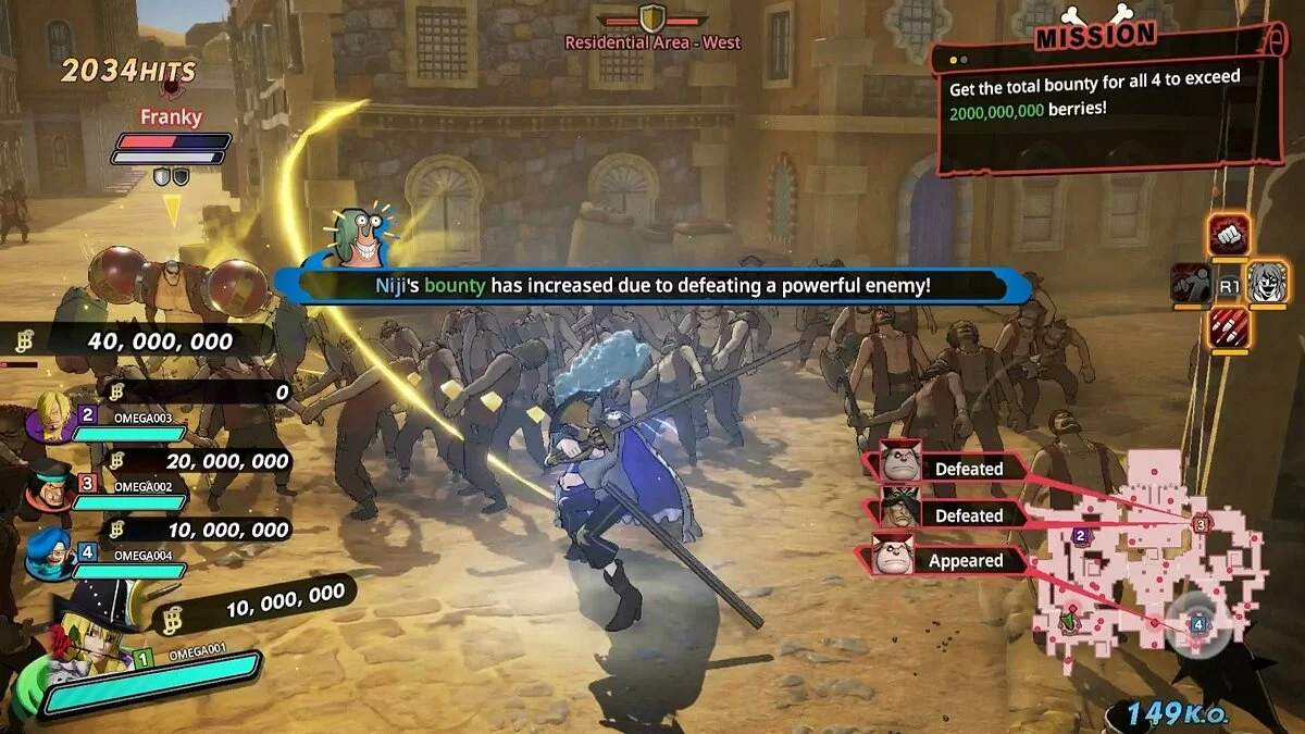 Скриншот из игры One Piece: Pirate Warriors 4 - 73