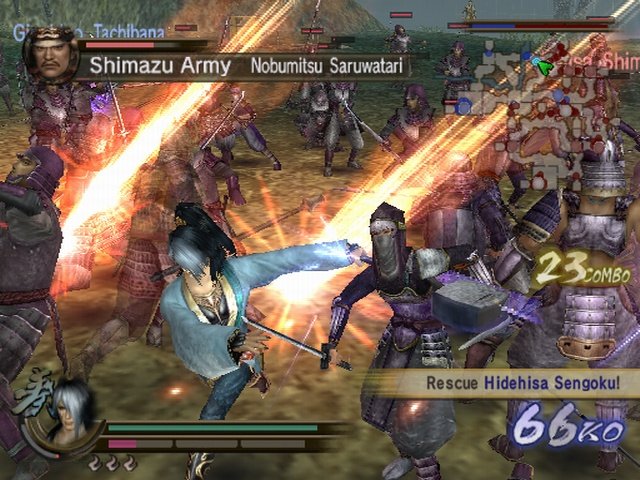 Скриншот из игры SAMURAI WARRIORS 2 - 4