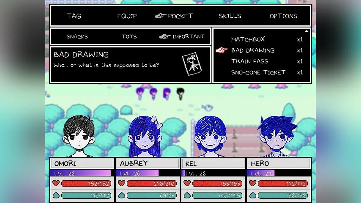 Скриншот из игры OMORI - 20