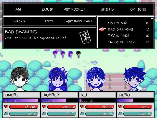 Скриншот из игры OMORI - 3