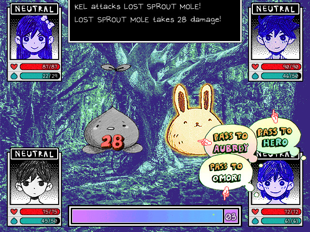 Скриншот из игры OMORI - 4