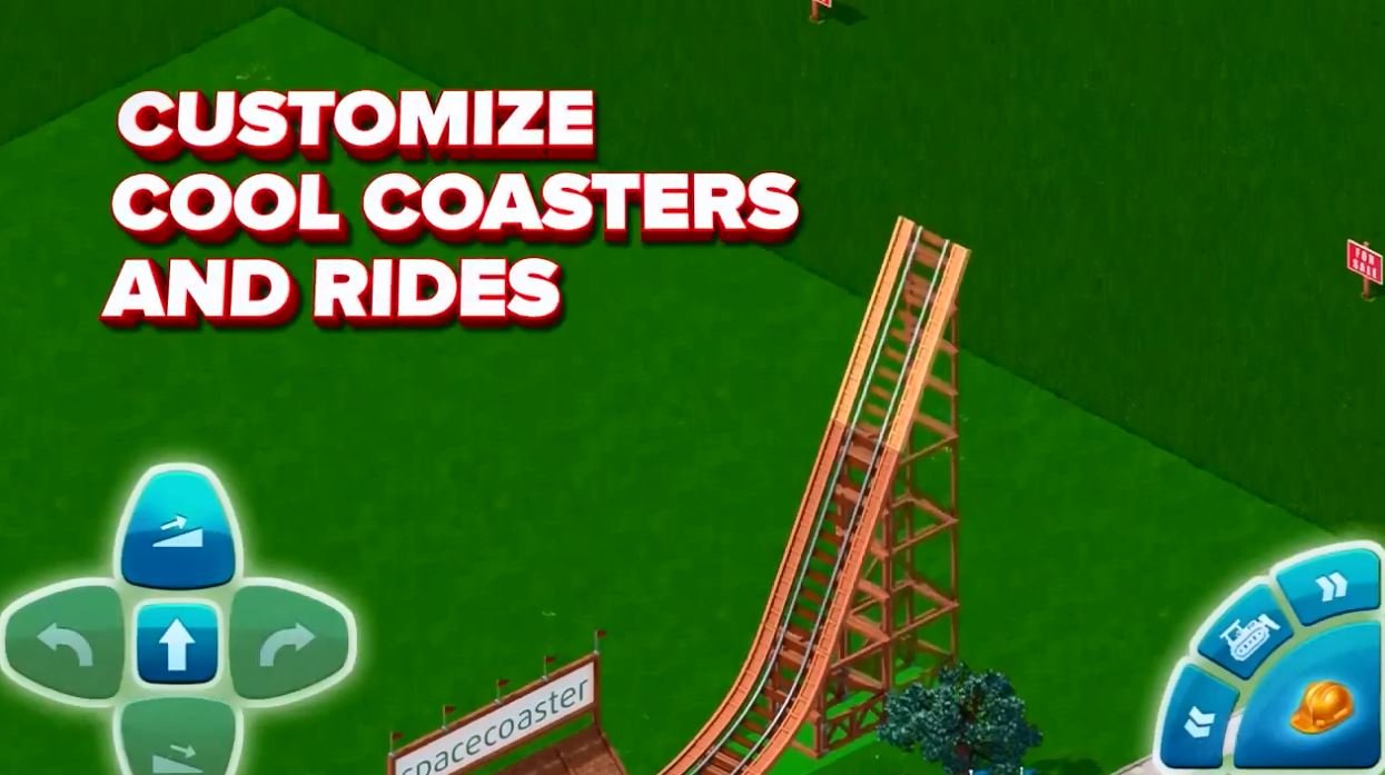Скриншот из игры RollerCoaster Tycoon 4 Mobile - 3