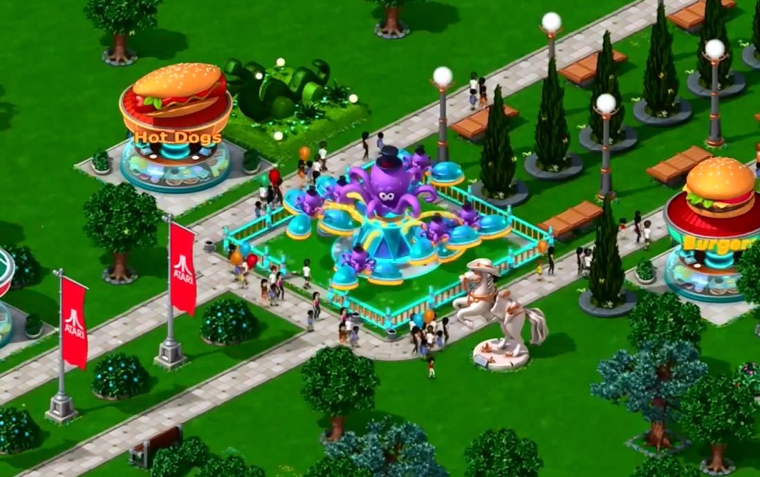 Скриншот из игры RollerCoaster Tycoon 4 Mobile - 4