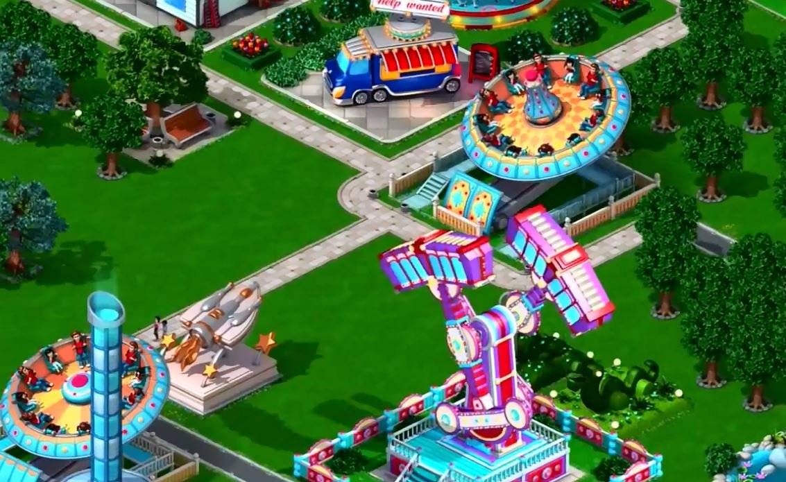 Скриншот из игры RollerCoaster Tycoon 4 Mobile - 6