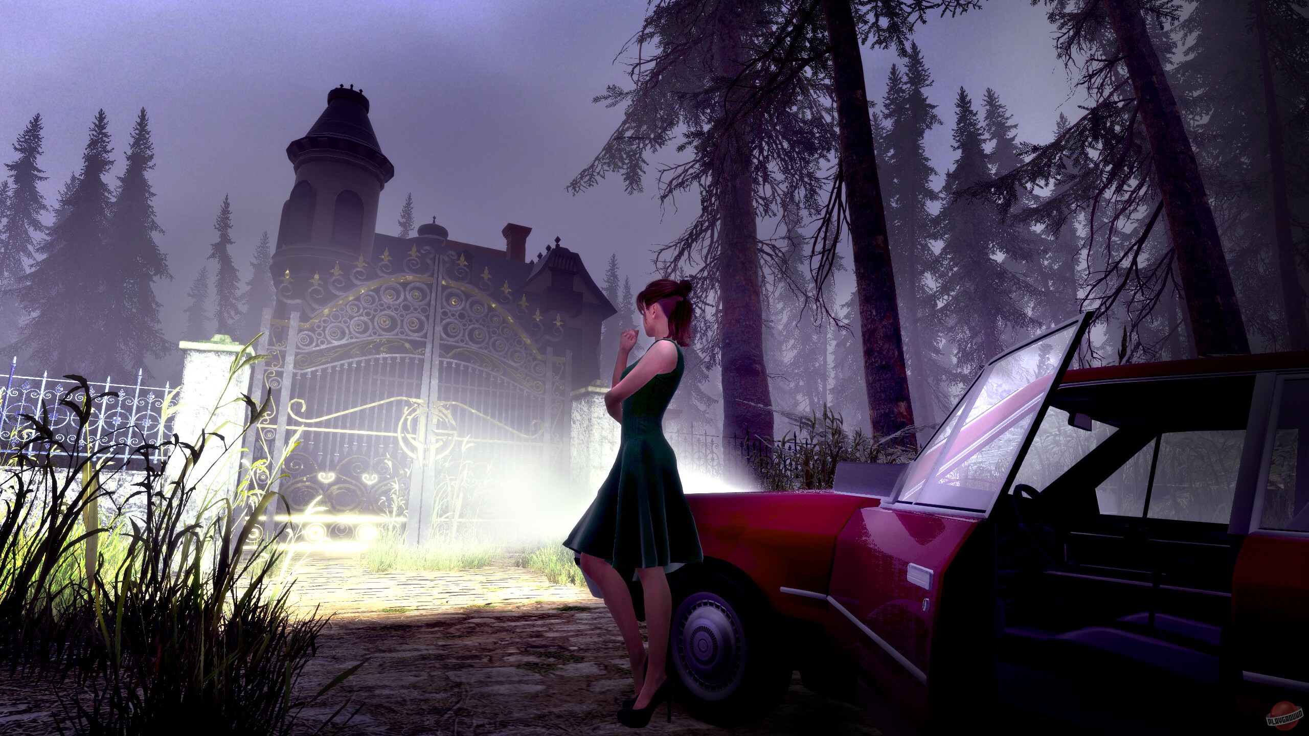 Скриншот из игры Mystery House - 10