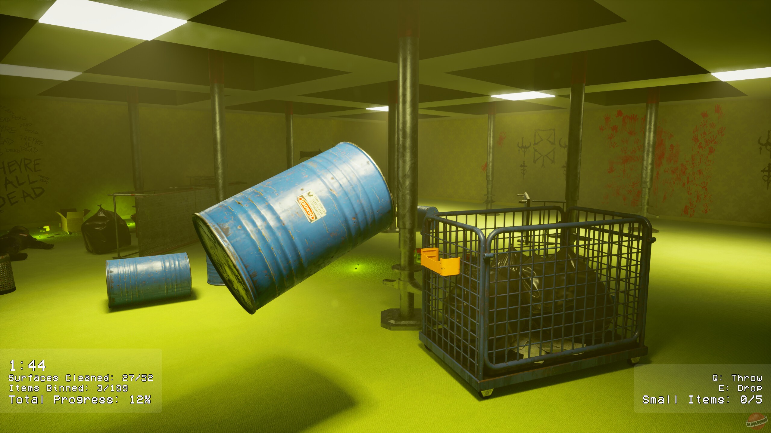 Скриншот из игры Backrooms Cleanup Crew - 29