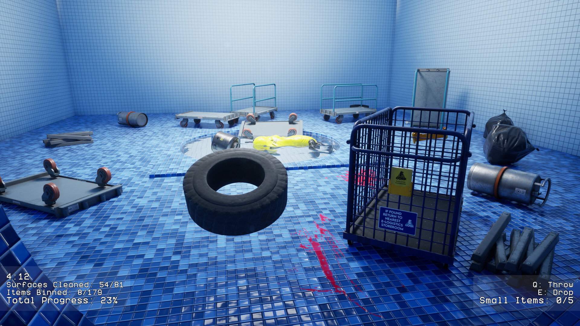 Скриншот из игры Backrooms Cleanup Crew - 17