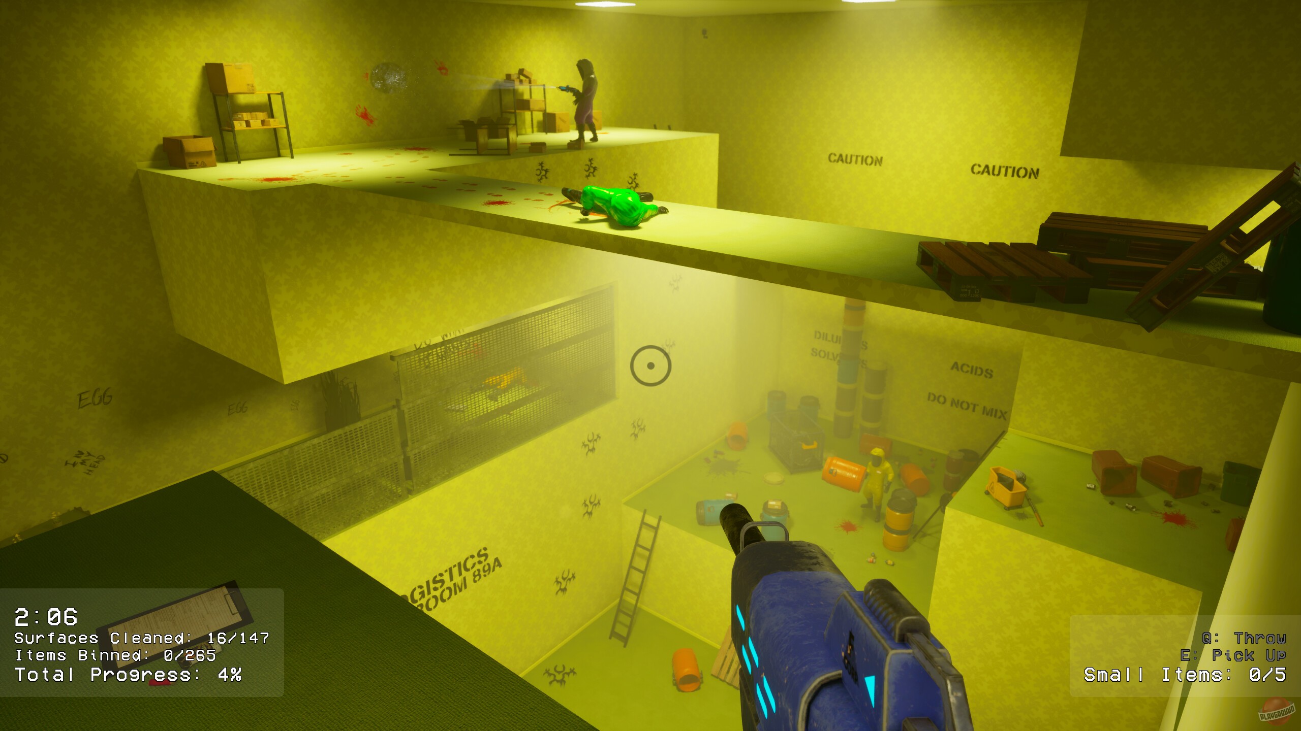Скриншот из игры Backrooms Cleanup Crew - 25