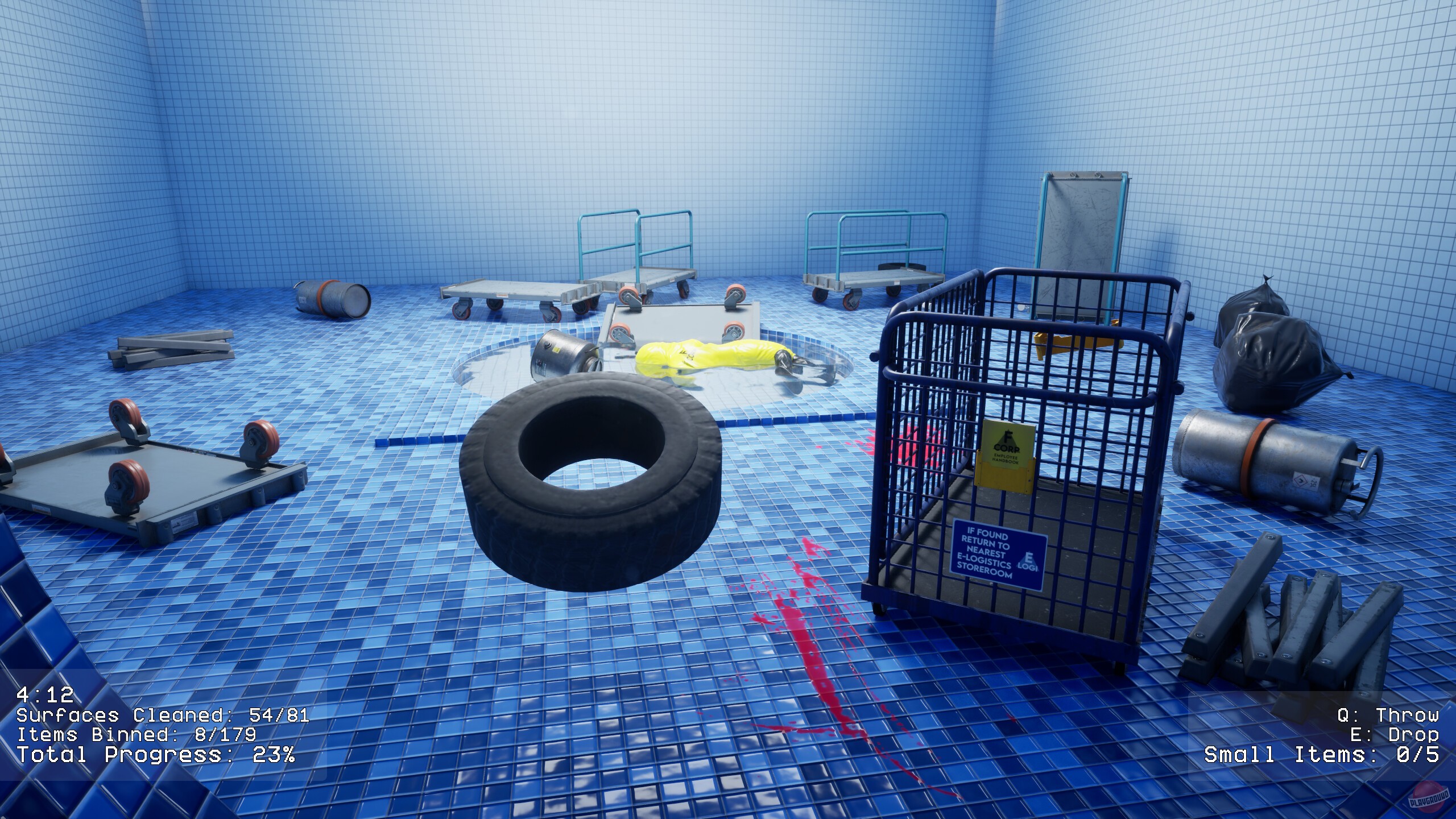 Скриншот из игры Backrooms Cleanup Crew - 27