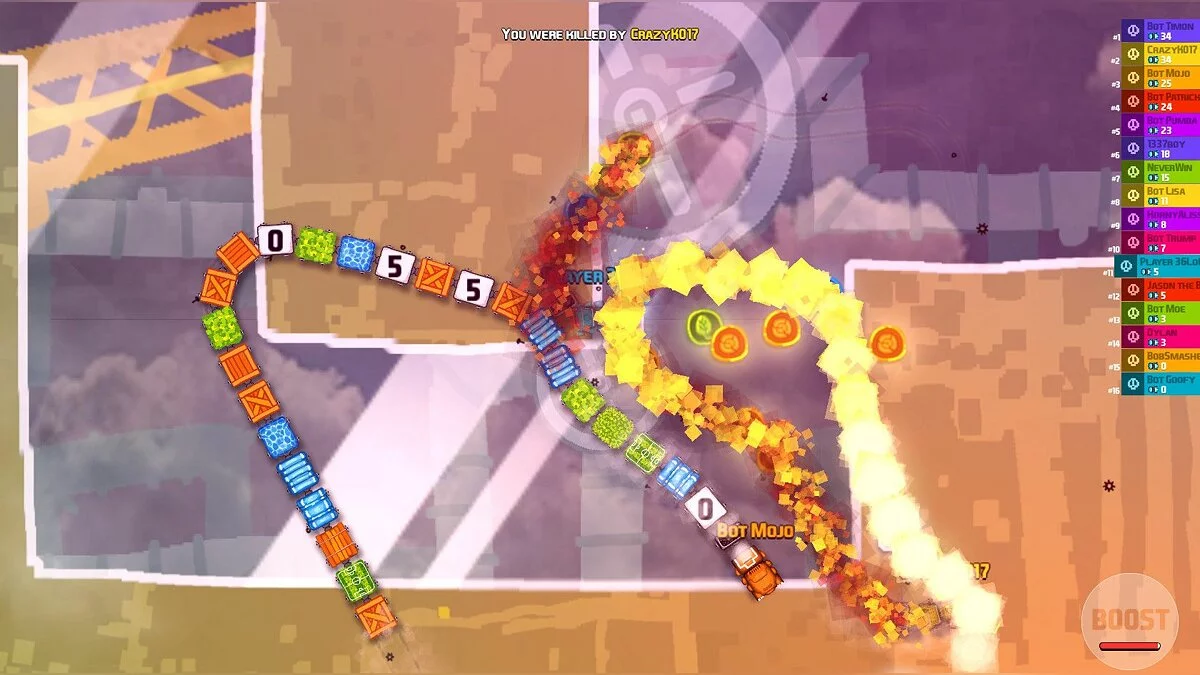 Скриншот из игры SQUAKE - 16