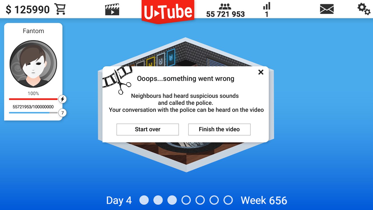 Скриншот из игры Video blogger Story - 13