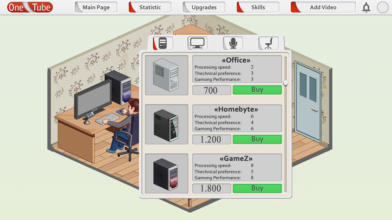Скриншот из игры Video blogger Story - 4