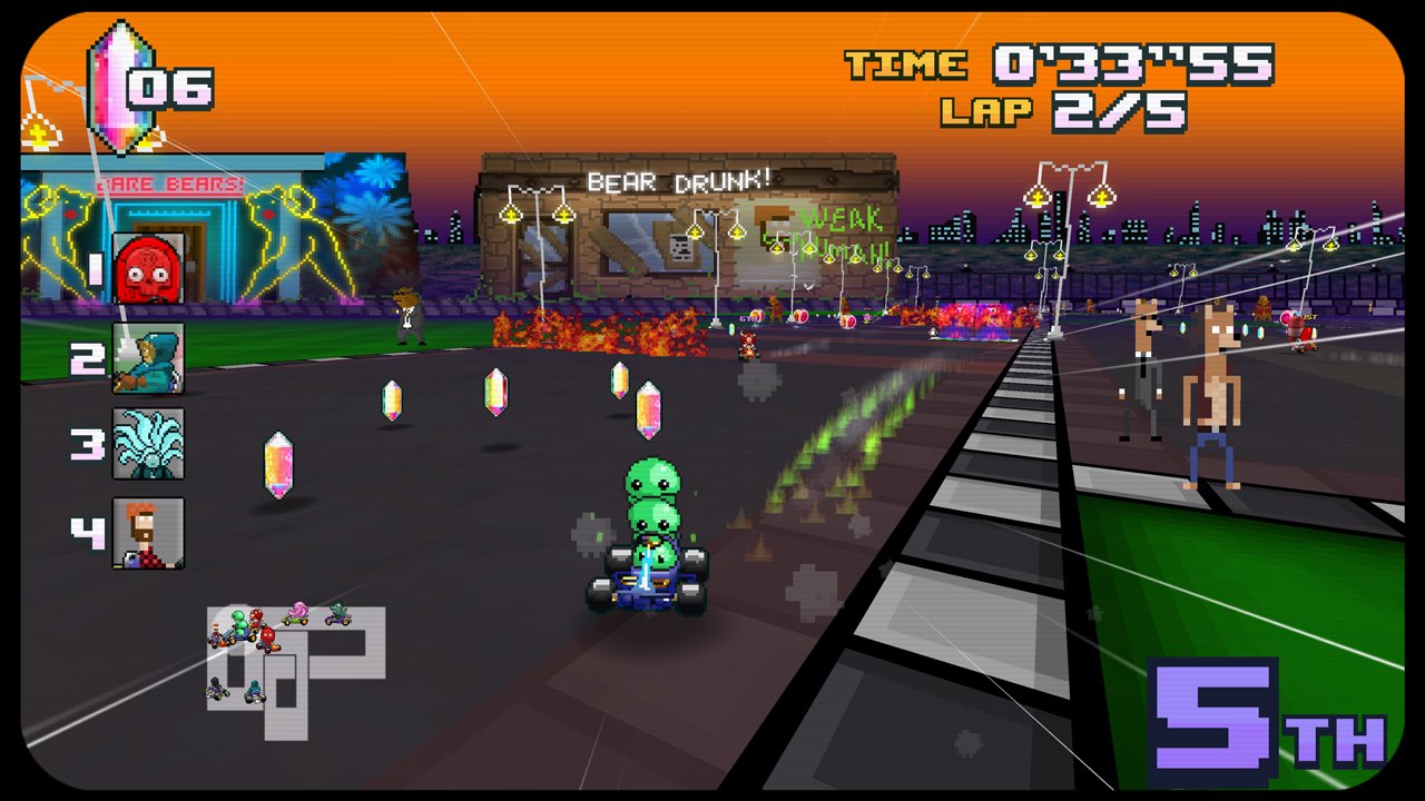 Скриншот из игры Super Indie Karts - 2