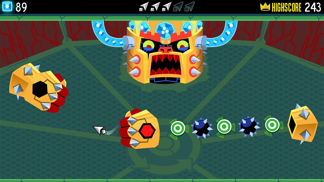 Скриншот из игры Tilt to Live: Gauntlet's Revenge - 1