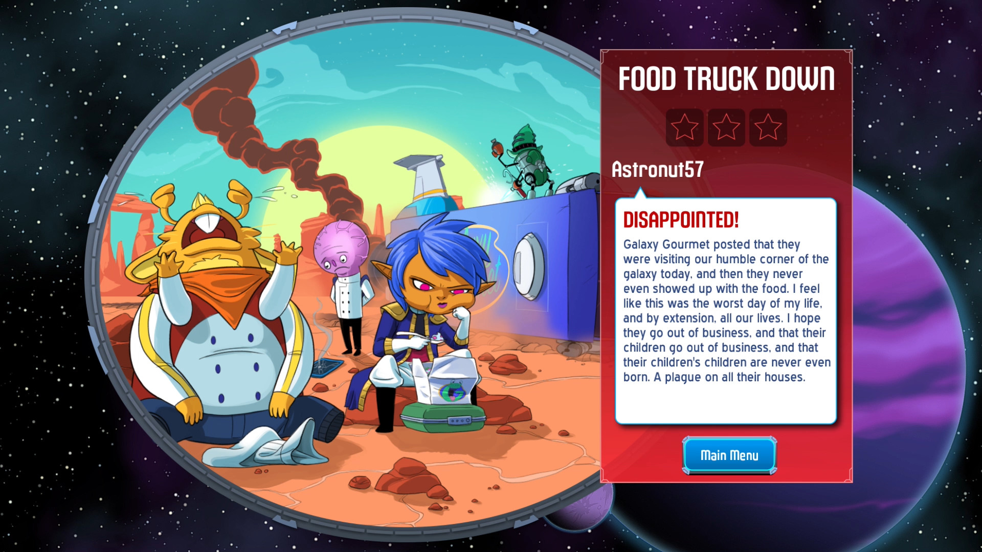 Скриншот из игры Space Food Truck - 38