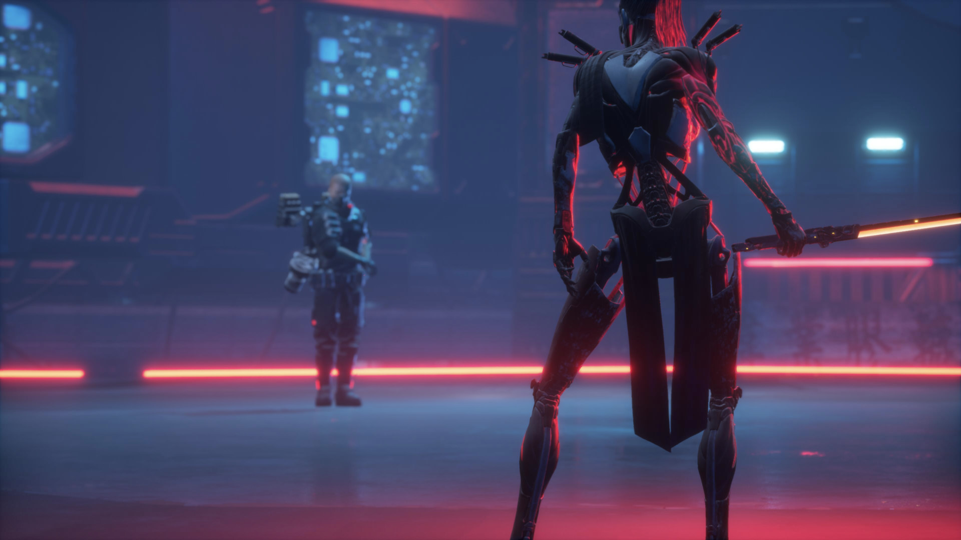 Скриншот из игры Ghostrunner: Project_Hel - 9