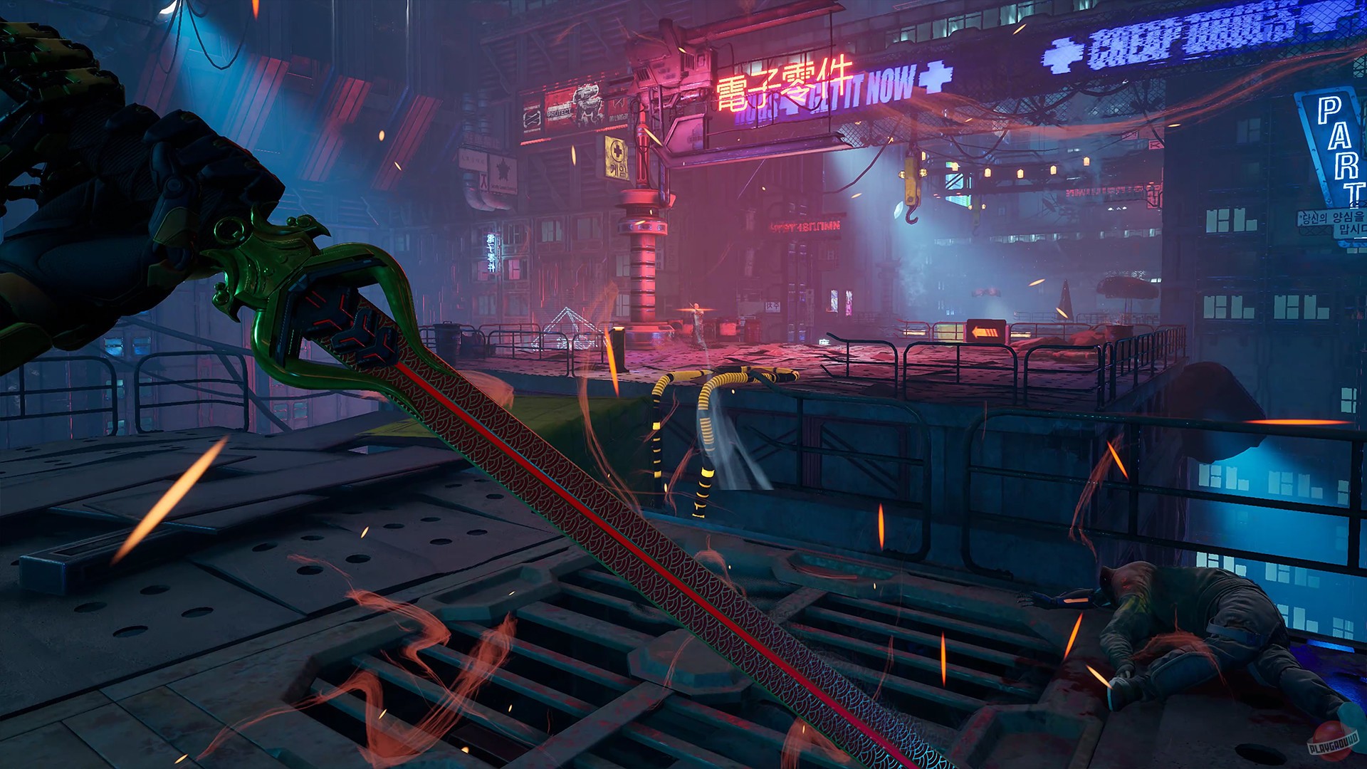 Скриншот из игры Ghostrunner - 42