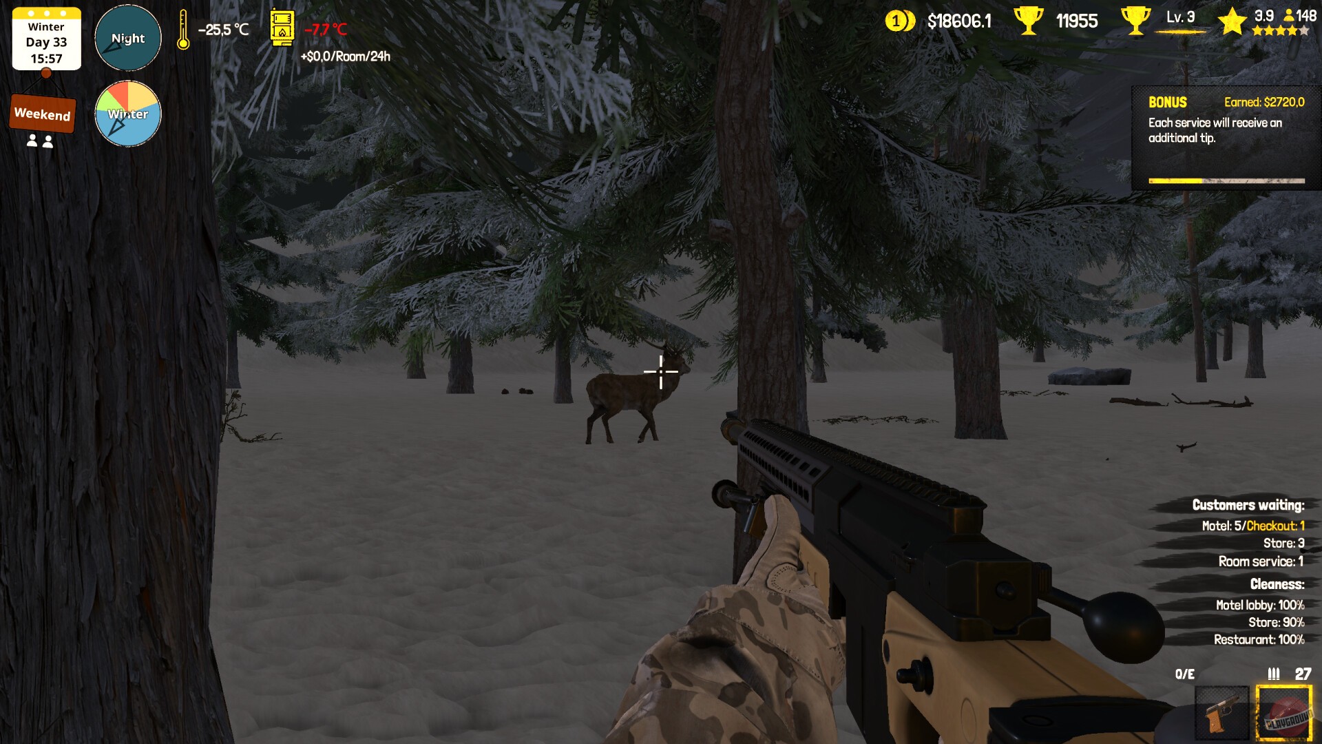 Скриншот из игры Arctic Motel Simulator - 13