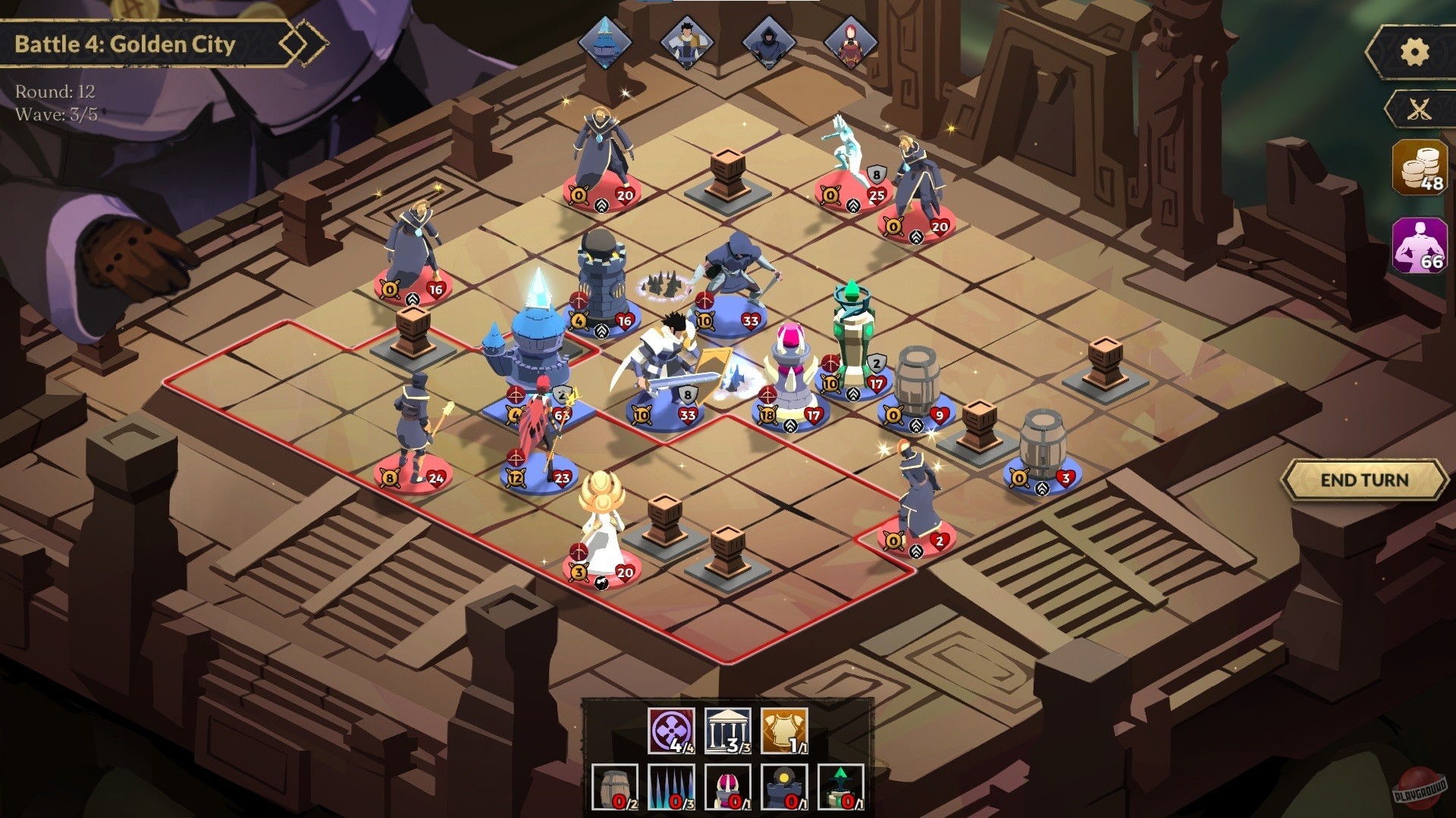 Скриншот из игры Defend the Rook - 3