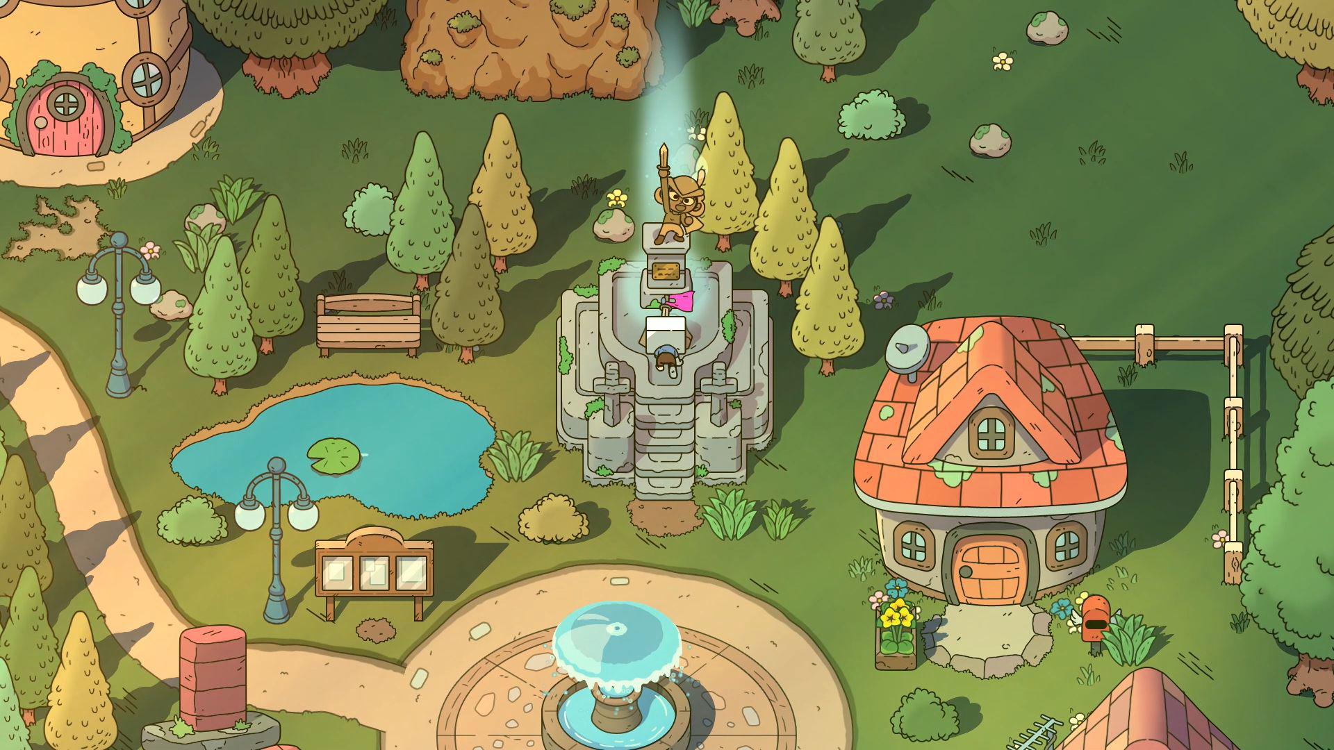 Скриншот из игры The Swords of Ditto - 35