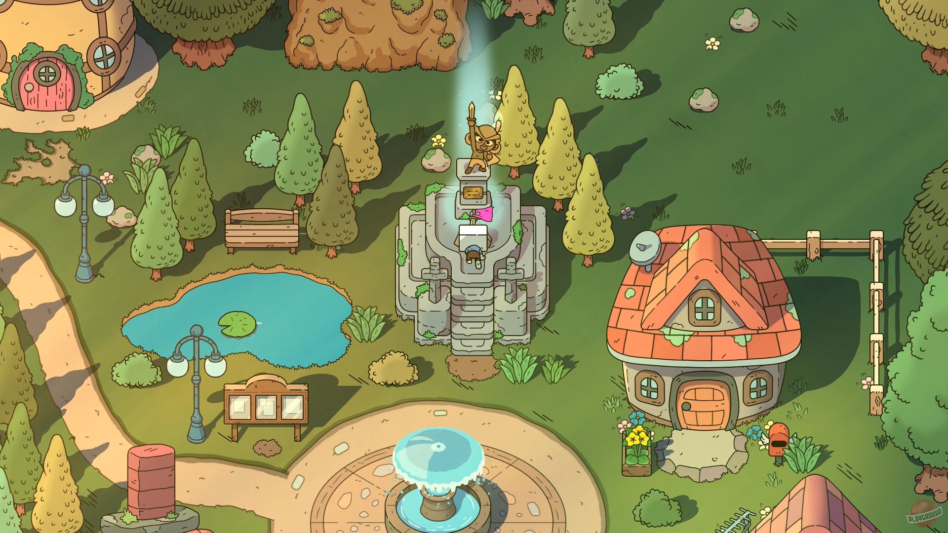Скриншот из игры The Swords of Ditto - 15