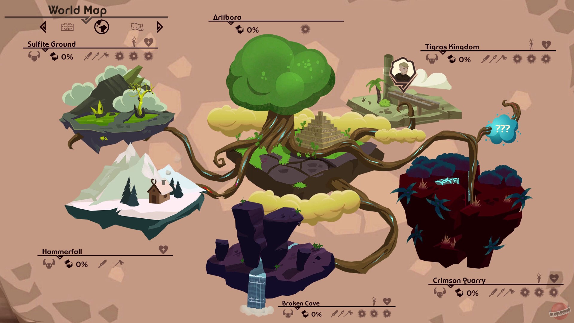 Скриншот из игры Leif's Adventure: Netherworld Hero - 2