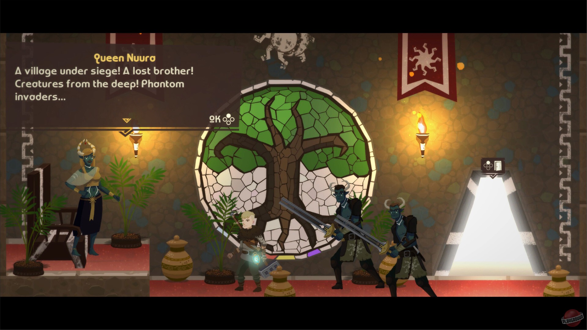 Скриншот из игры Leif's Adventure: Netherworld Hero - 4