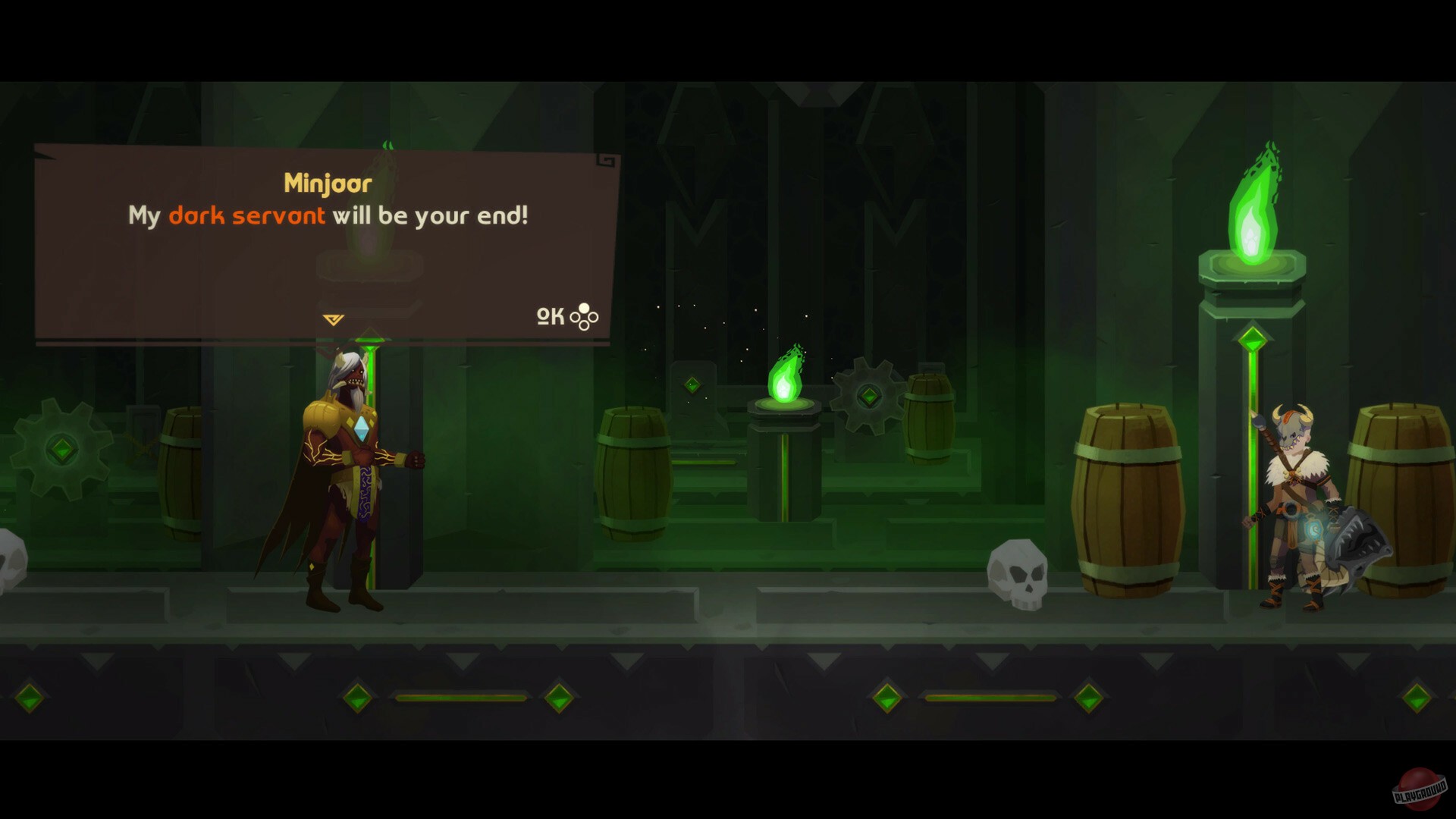 Скриншот из игры Leif's Adventure: Netherworld Hero - 5