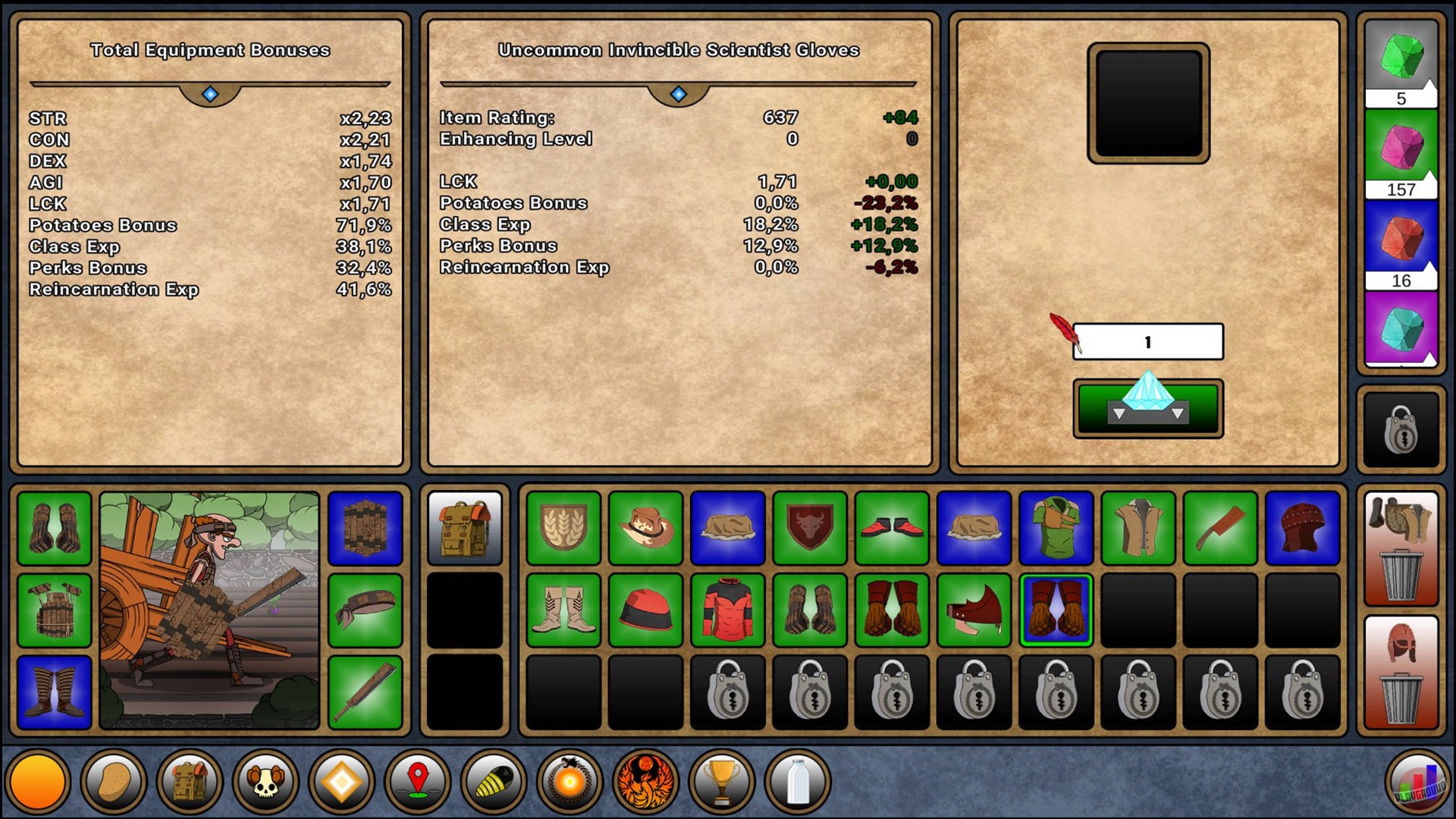 Скриншот из игры Farmer Against Potatoes Idle - 9