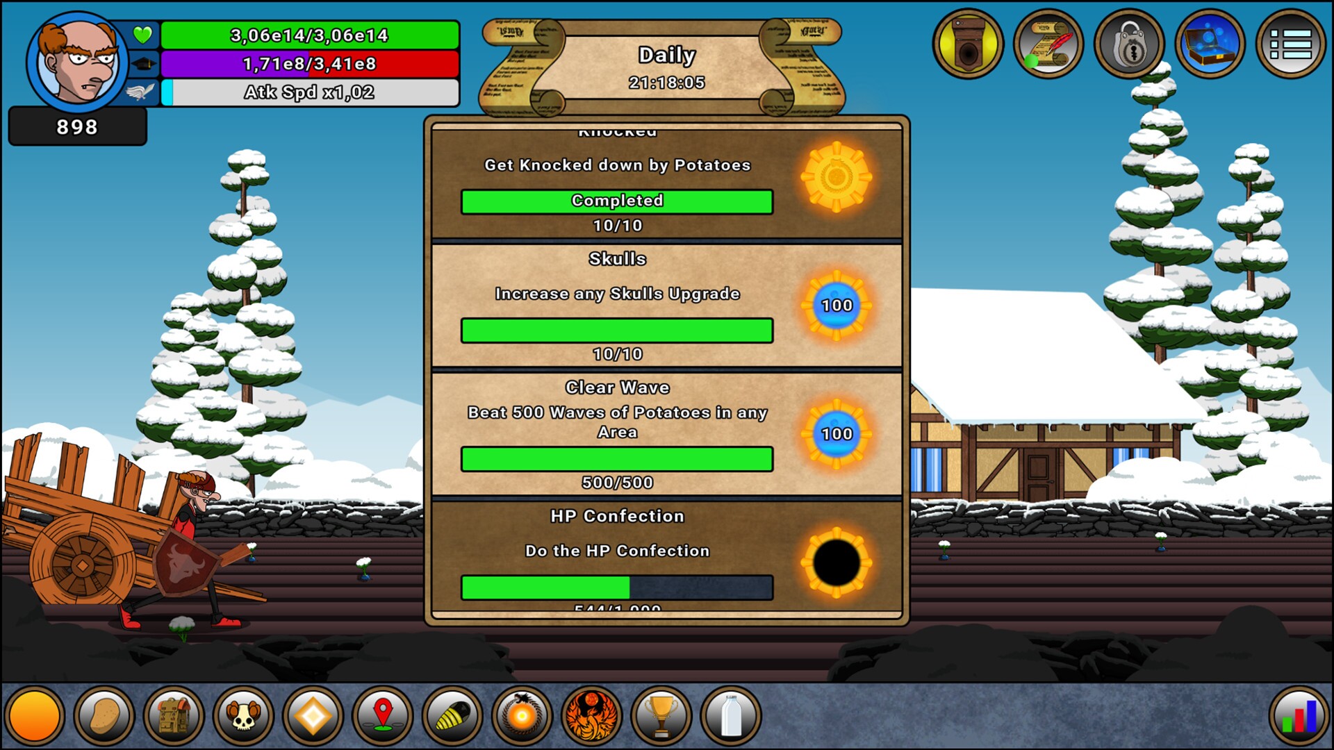 Скриншот из игры Farmer Against Potatoes Idle - 32