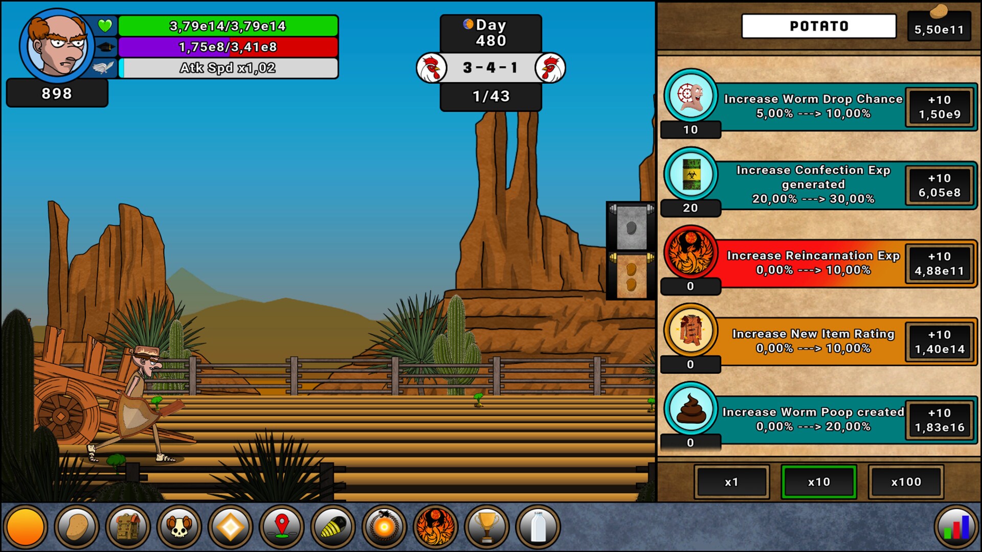 Скриншот из игры Farmer Against Potatoes Idle - 42