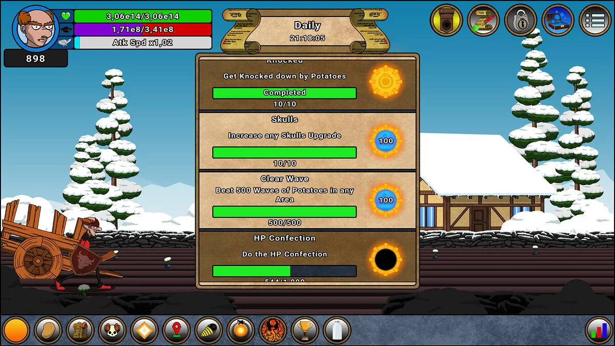 Скриншот из игры Farmer Against Potatoes Idle - 23
