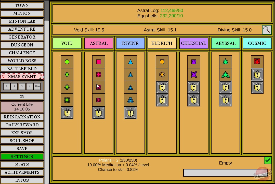 Скриншот из игры Wizard And Minion Idle - 11