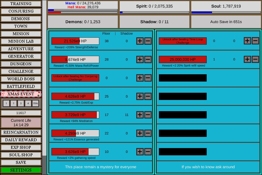 Скриншот из игры Wizard And Minion Idle - 53