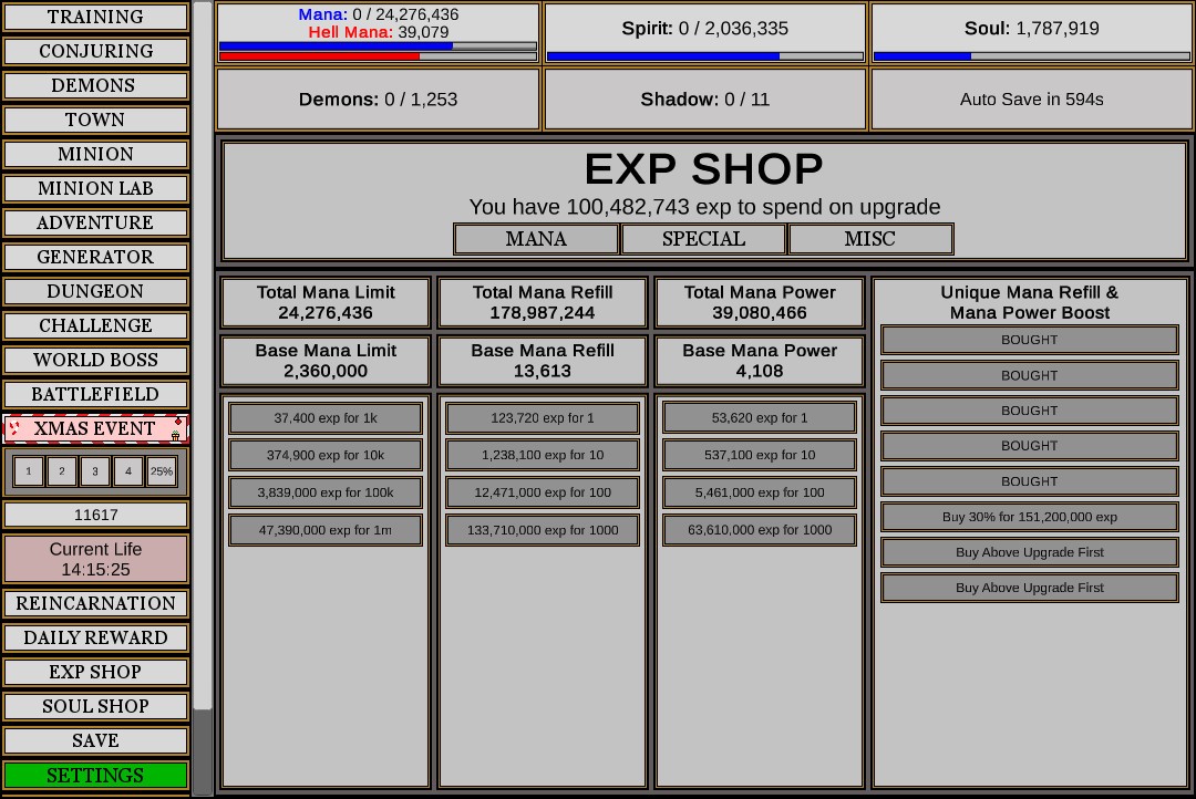 Скриншот из игры Wizard And Minion Idle - 38