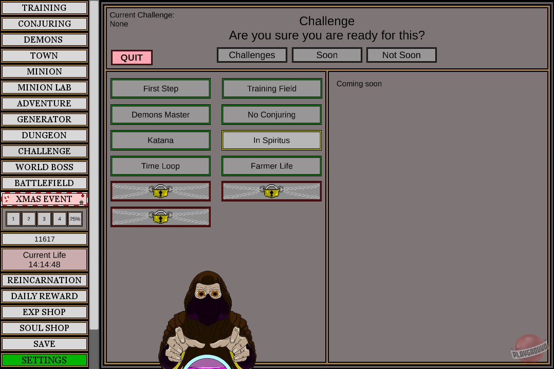 Скриншот из игры Wizard And Minion Idle - 12