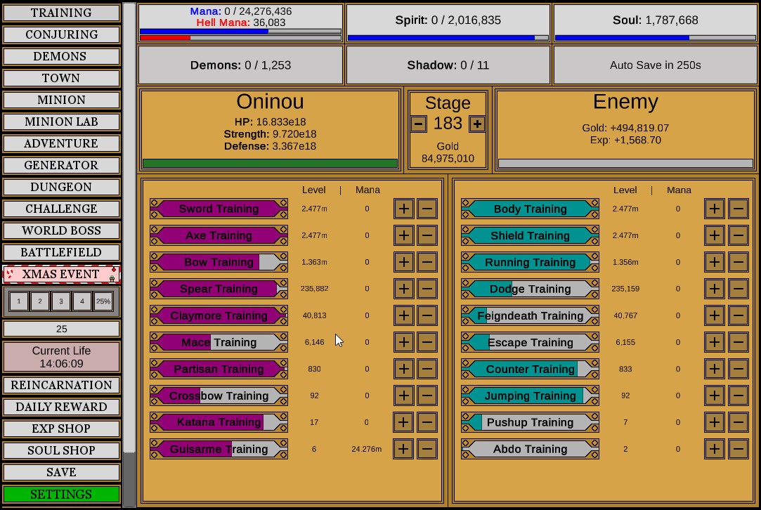 Скриншот из игры Wizard And Minion Idle - 49