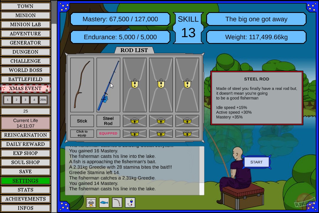 Скриншот из игры Wizard And Minion Idle - 18